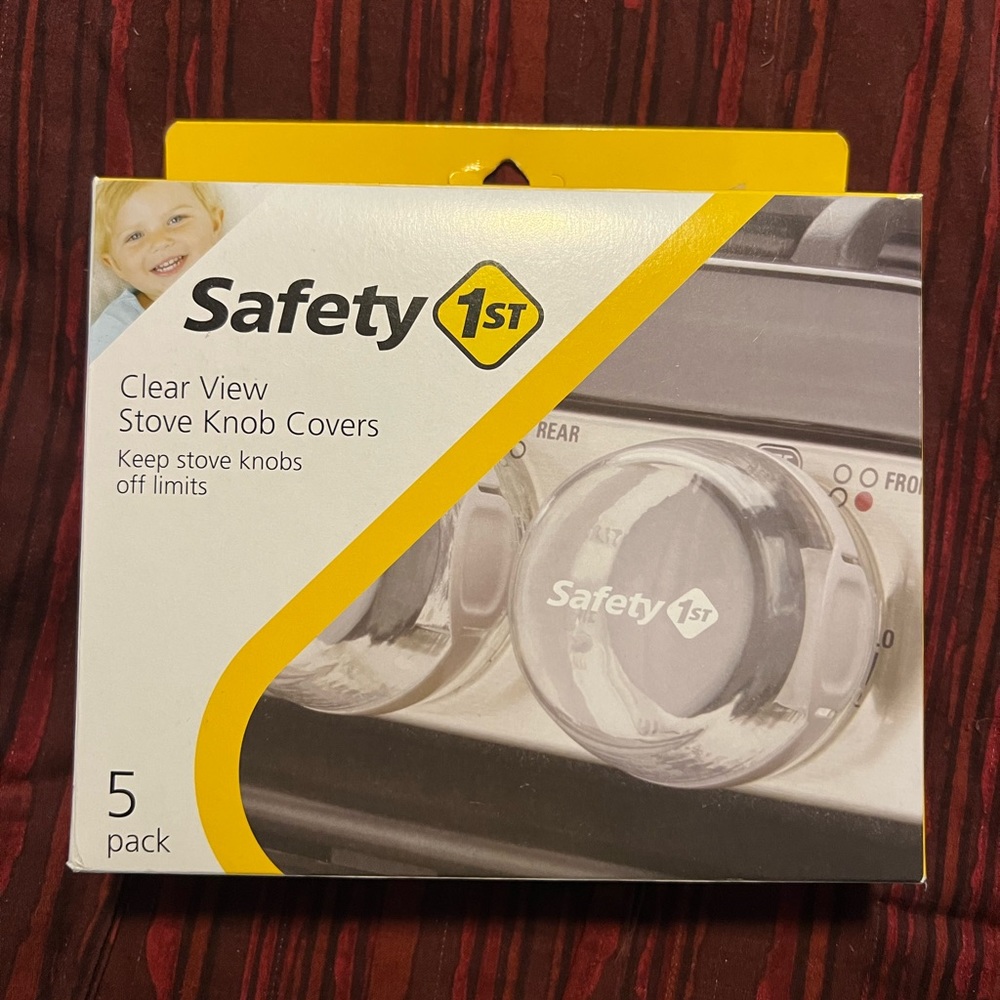 Safety 1st Clear View Stove Knob Covers, Clear